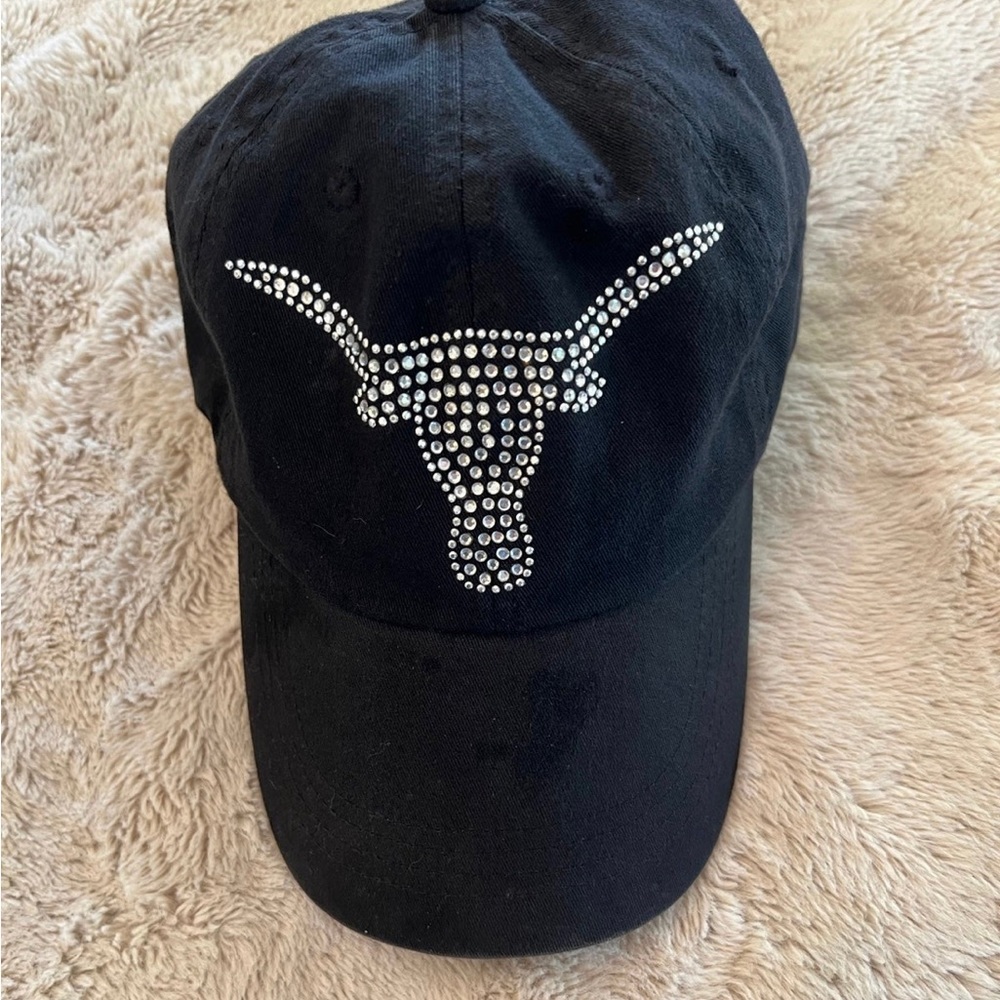 Black JFH Headware Bling Longhorn‎
